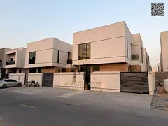 Luxury villa for sale in Al Helio 2 - Ajman, with a modern design and high-end finishes, freehold fo
