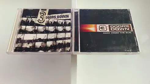 2 3Doors Down Music CD’s