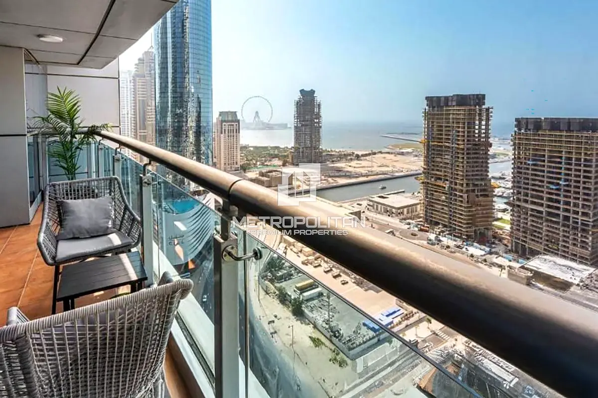 Vacant | Sea View | Furnished | High Floor