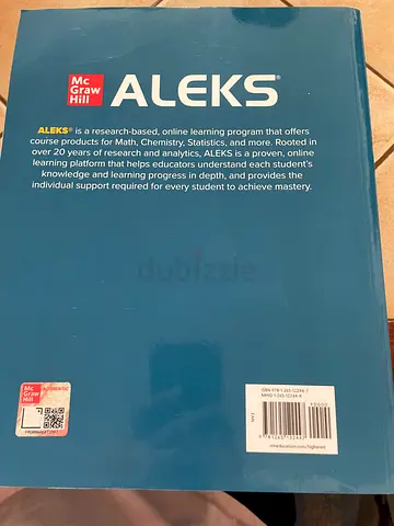 ALEKS McGraw-Hill Student Workbook / Course Material (Used)