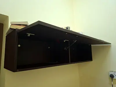 KONCEPT Hanging cup board with hydrolic door