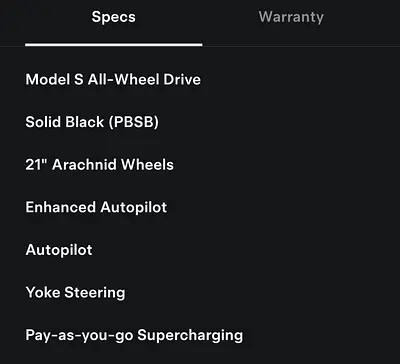 2023 Tesla MODEL S photo 8