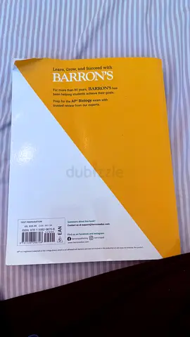 Barron's AP Biology review book (used)