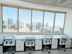 Prime Office | DED Approved | 100 Sqft | Ready to Move l Co-working space