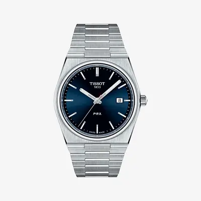 Tissot PRX Quartz Blue Dial Stainless Men's Watch T137.210.11.041.00