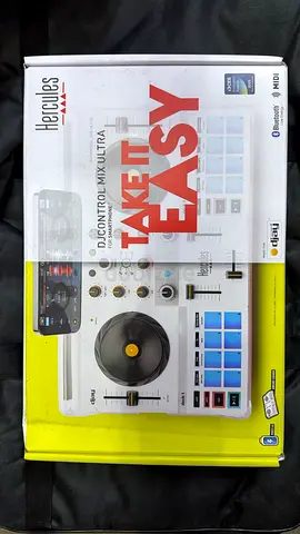 Hercules DJControl Mix USB DJ Controller - White