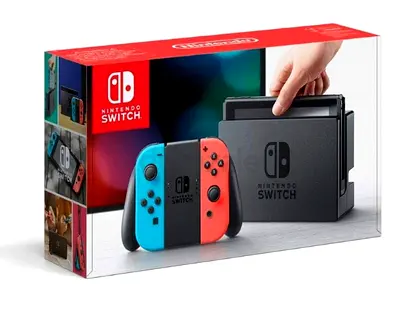 Nintendo Switch Console (Neon Joy-Con) + 3 games