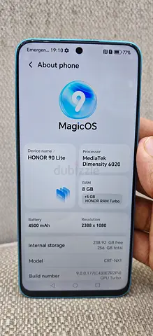Honor 90 Lite - 8GB RAM, 256GB, Good Condition