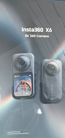 Insta360 X6 8K 360 Camera - Like New, with Essentials Bundle