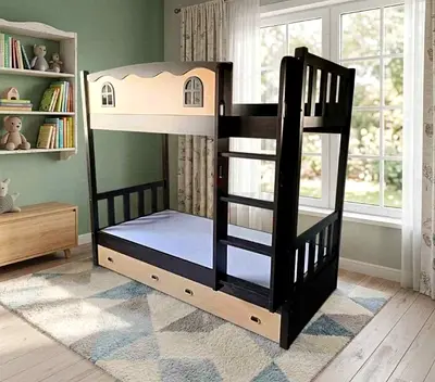 Brand New sold wooden Bunk Bed including Medical Mattress Available