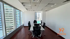 Furnished Office | Saba Tower 1 | Lake & Marina Views