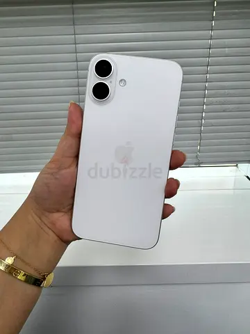 Iphone 16 Plus (White) - Great condition