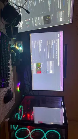 3  MONITERS full gaming pc crazy setup comes with G29 and shifter