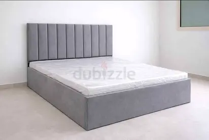 Grey Brand New king size bed storage bed including mattress good quality king bed strong
