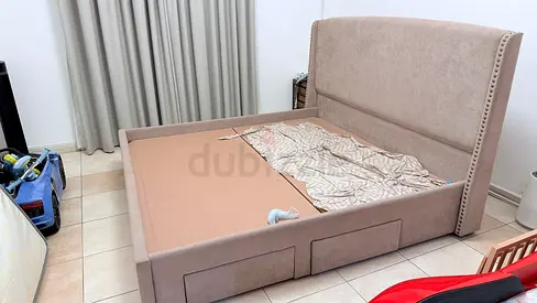 Bed Frame excellent condition 200x200 . Lowest price. First come first serve