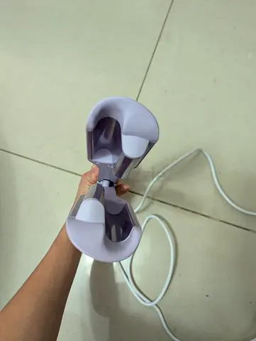 Lilac Double Barrel Deep Wave Hair Waver & Crimper (Beachy Waves)