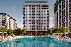 Corner 2 BR | High Floor | Pool & Podium Views