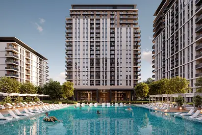 Corner 2 BR | High Floor | Pool & Podium Views