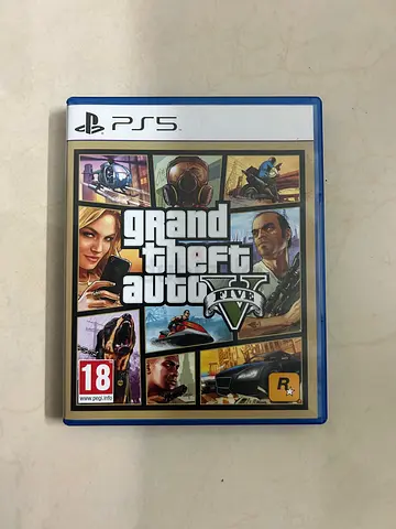 GTA V Ps5 game cd