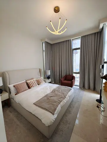 Luxury Fabric Bed Frame With Stylish Modern Design Headboard