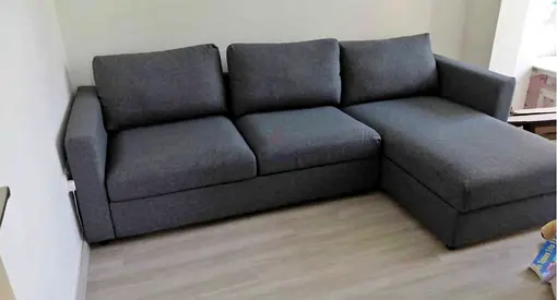 L shaped sofa bed  Brand new Condition Vimle