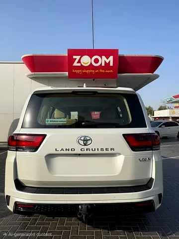 2025 Toyota Land Cruiser VXR GCC Specs - 18000 KMs,as good as New, no accident, white exterior