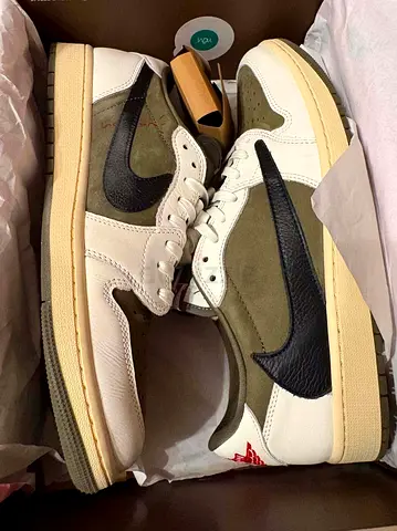 Jordan 1 Travis Scott Medium olive - 12 US