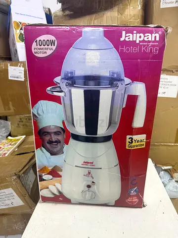Jaipan Hotel King 1000W Commercial Mixer Grinder – 3L Jar
