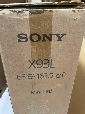 SONY BRAVIA XR 65” Class X93L Mini LED 4K HDR Google TV (2023)