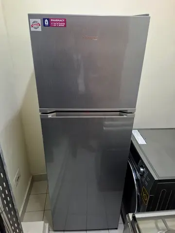 Double Door Refrigerator with Top Freezer available for sale.