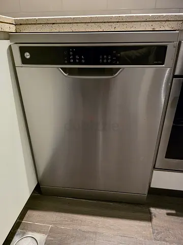 Hoover 2 rake stainless steel dishwasher — good working condition, free delivery installation