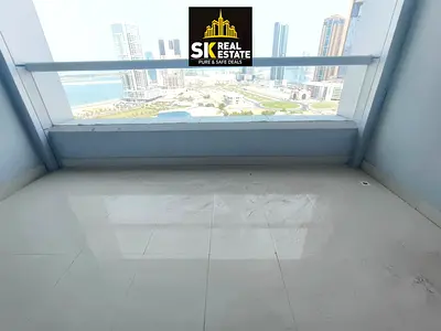 stunning 3 Bedroom Sea View, 2 Master Rooms, Big Balcony, Gym, Swimming Pool, Kids Play Area, Party Hall, Near Corniche, Near Nesto, Full Amenities."