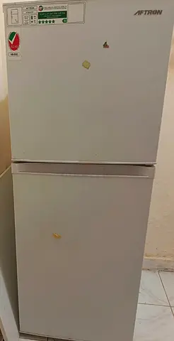 Used Aftron Top Freezer Refrigerator - 2-Door, Good Working Condition
