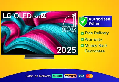 LG 55 inch TV OLED Smart - 4K - 120Hz,
, | Brand New |Warranty | FREE Delivery
