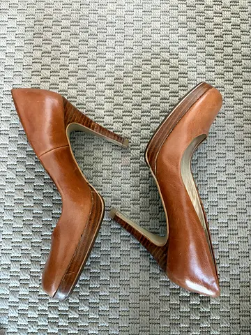 Jonak leather heels/pumps - size 36