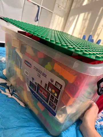 Big box of Lego Duplo for sale