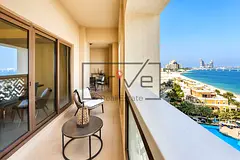 Panoramic Sea View | 2BR + Maid Room | Furnished