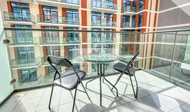 Furnished Studio | Celestia A | Balcony & Pool Access