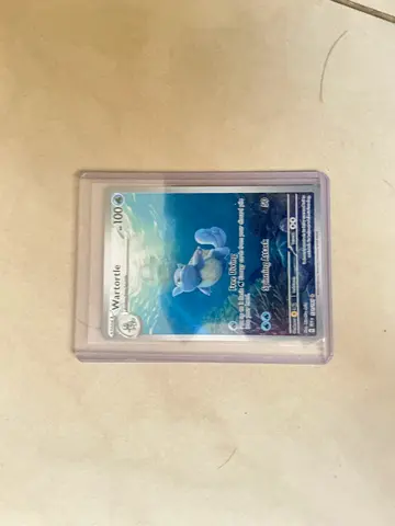 Pokemon Wartortle Illustration Rare Card 171/165