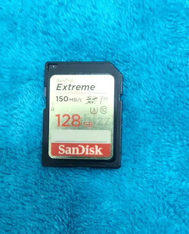 SanDisk Extreme 128GB memory card
