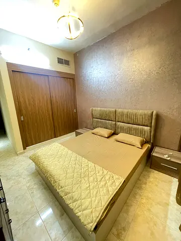 Master bedroom Fully Furnished Room with all appliances for Rent Emirates City