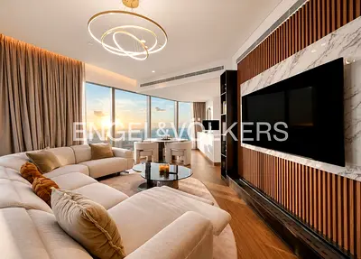 Cheapest 2BR | Very High Floor | Panoramic Skyline & Sea Views