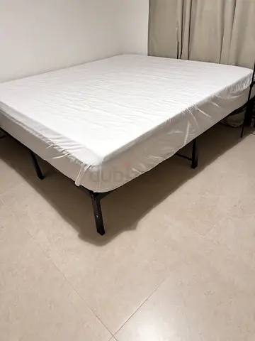 King size mattress and bed frame