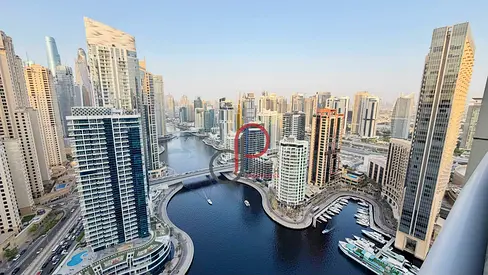 مارينا فيو 1 غرفة نوم | باي سنترال | تصميم مشرق غير مفروش