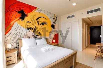 Furnished Studio | Carson Tower B | Great View