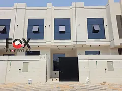 Townhouse for rent in Al Helio: 4 master bedrooms, spanning ground, first, and roof levels. Price: 9