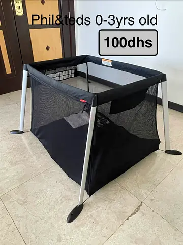 Phil & Teds Travel Cot / Playpen - Good Condition (0-3 yrs)