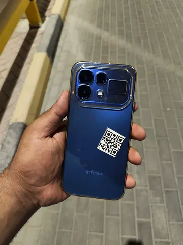 Infinix smartphone - good condition with clear case