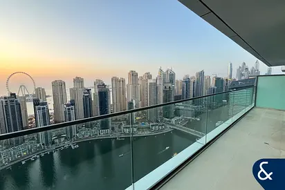 Luxury | Vacant | 3 Bed | Marina and Sea View