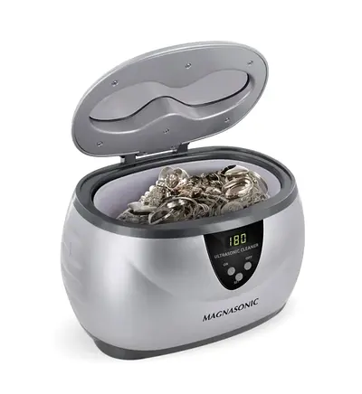 Magnasonic Ultrasonic Jewelry Cleaner - Compact Home Use